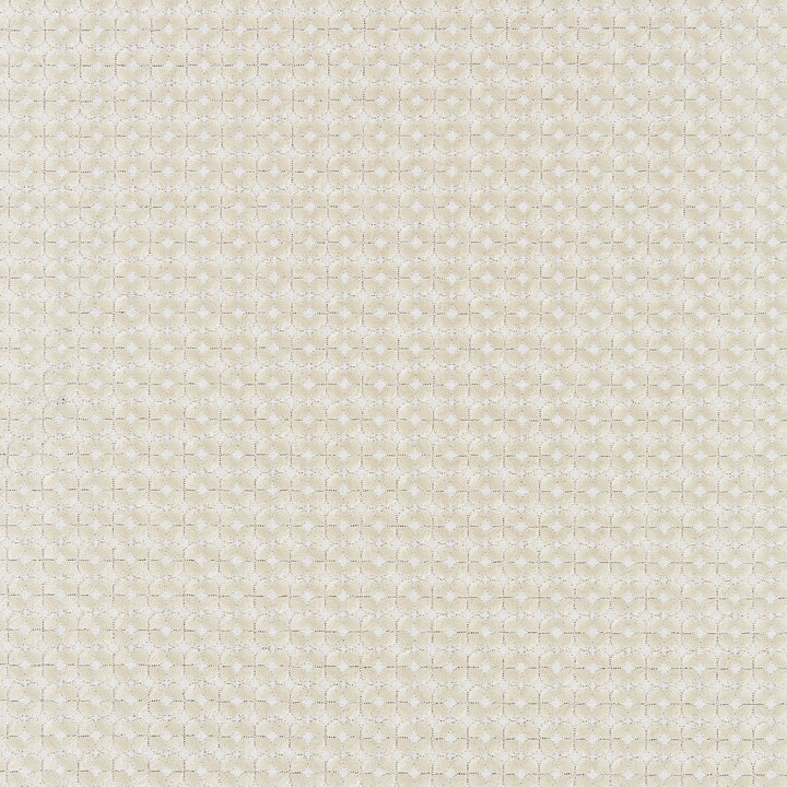 Modern Luxury Floret Embroidery Fabric, Champagne