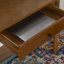 Bureau en bois massif l 42 po Ailani avec un tiroir-690553365