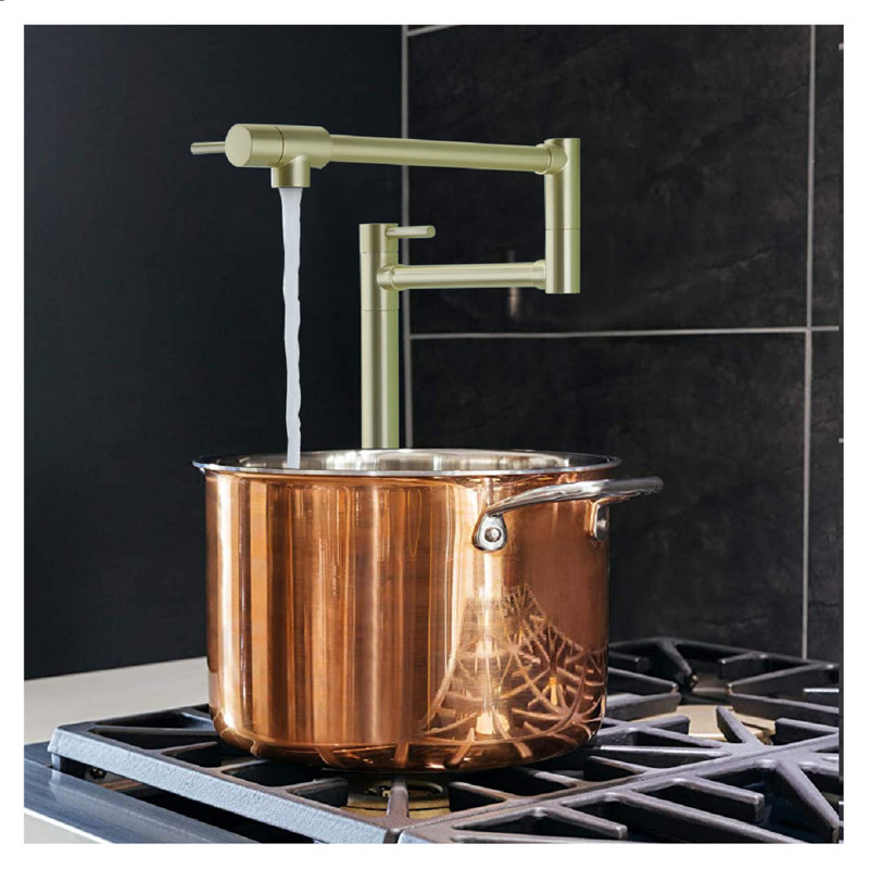 NOVEL Kitchen Faucet, Brushed Gold