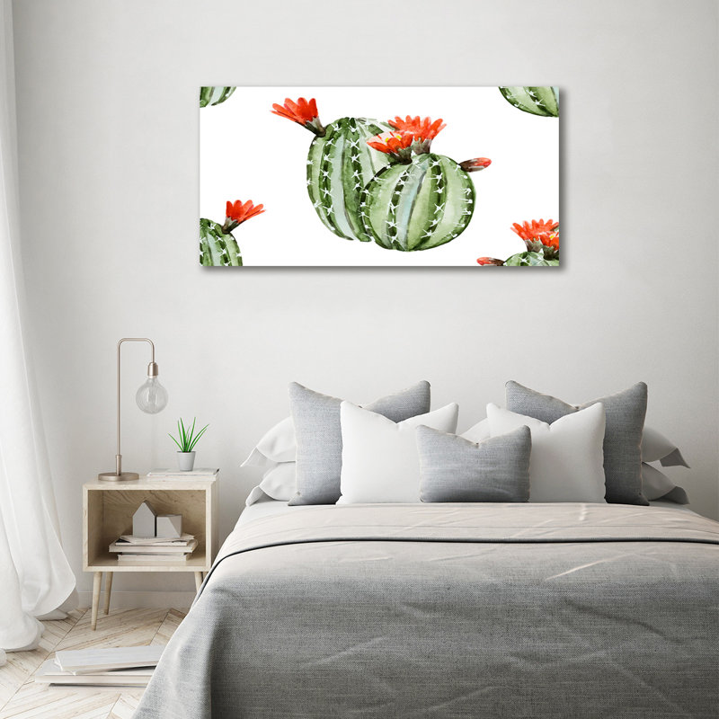 Cacti - No Frame Print on Canvas