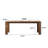 Cathelijn 62.99" W Rectangular Solid Wood Dining Table-113276782