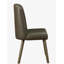 Ensemble de 2 chaises d'appoint en cuir synthétique et finition Waylon