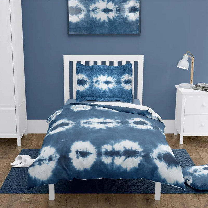 Kanoko Indigo Comforter, King Comforter