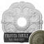 Médaillon de plafond l 3,5 po x P 3,5 po Rotherham-27780528