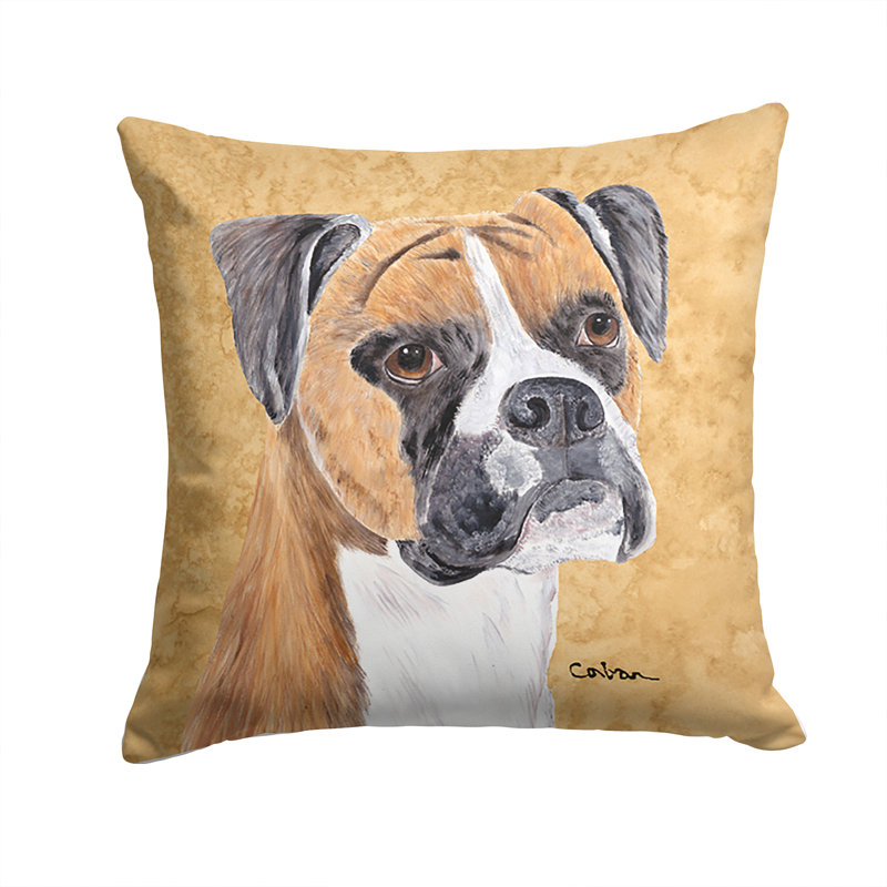 Coussin décoratif intérieur/extérieur boxer