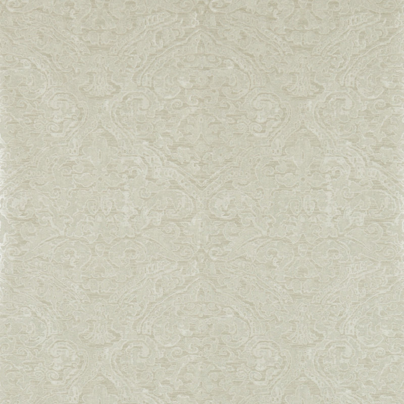 Renaissance Damask Wallpaper, Linen