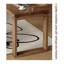 Nut-brown L-Shaped Solid Wood Writing desk-1831339521-1831339548