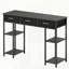 Petit bureau d'écriture avec tiroirs en tissu-1089710294