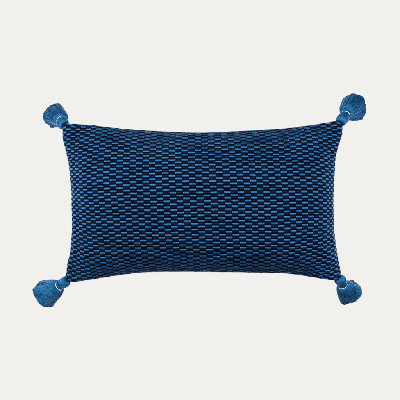 Ella Rectangular Cotton Pillow Cover and Insert