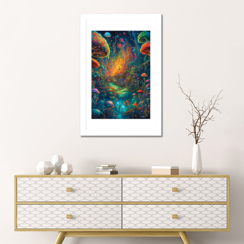My First Journey, White Open Corner Frame Paper, 24" H x 16" W x 1" D