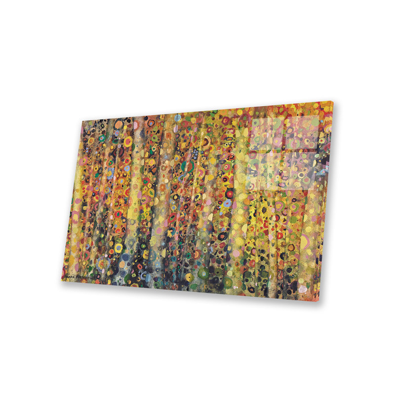 Peinture réfractée sur plastique / acrylique par Maggie Vandewalle