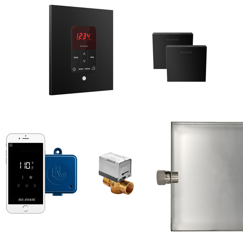 Ensemble de générateur de vapeur Butler Max, Noir mat