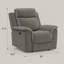 Fauteuil inclinable électrique Zero-Gravity en ardoise mouchetée