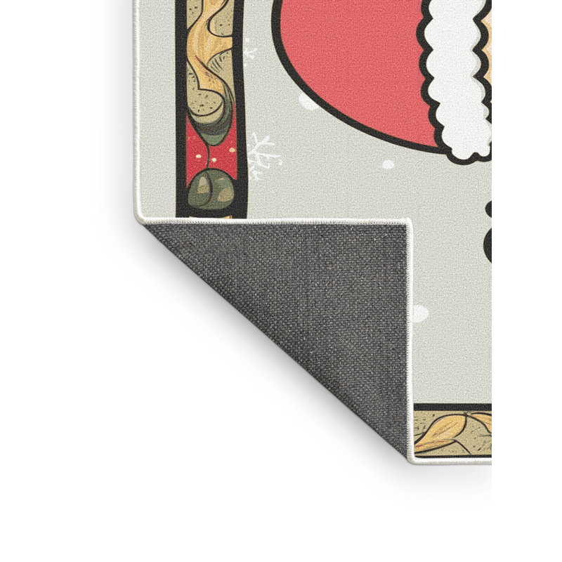 Tapis vacances de Noël The Holiday Aisle®, Rectangle 6 pi x 9 pi