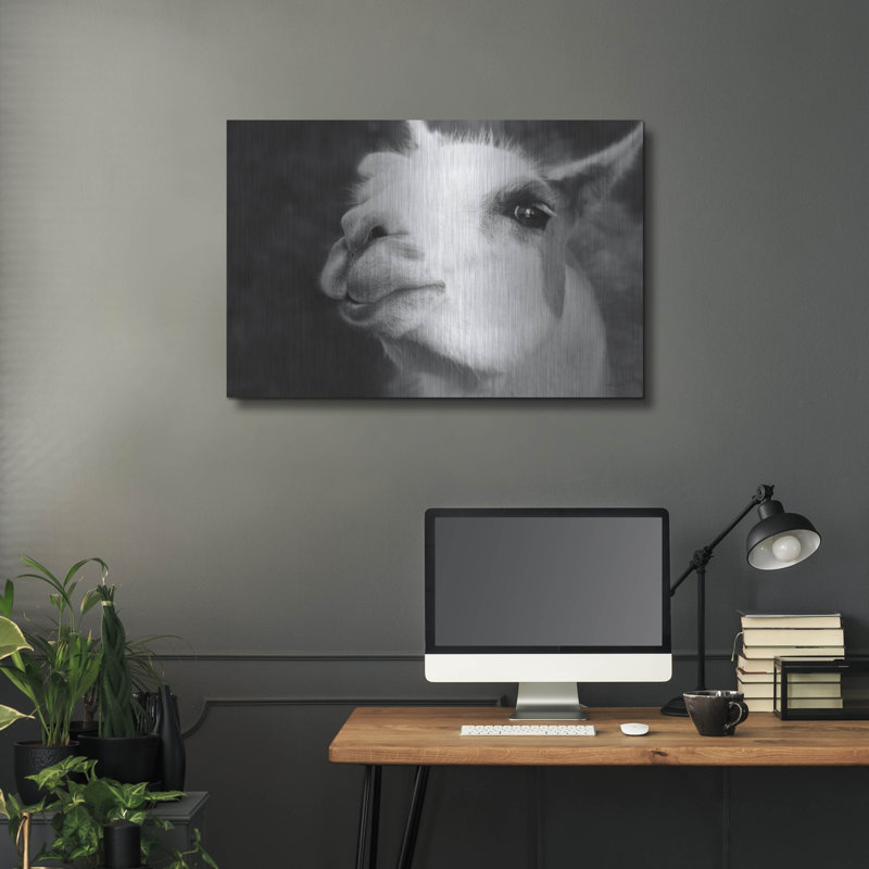 " Lake Tobias Alpaca " Print, 24" H x 36" W
