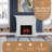 Modern Ember Augustine Mantel Package with 28" Electric Fireplace - Alexa & Google Asst Compatible-96920590