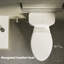 Très grande toilette Los Flexi de 21 po avec cuve allongée, idéale pour les personnes âgées et les grands utilisateurs, chasse d'eau 1,28 gallon par chasse d'eau