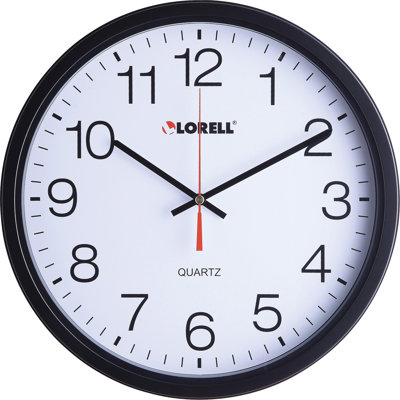 Horloge murale 12,5 po Slimline