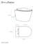 Cuvette de toilette Calice-92365069