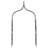 Amico 120cm W x 38cm D Arbour in Green
