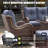 LayinSun 10 Pieces Outdoor Patio Furniture Set With Fire Pit Table-1504481334-1504481333