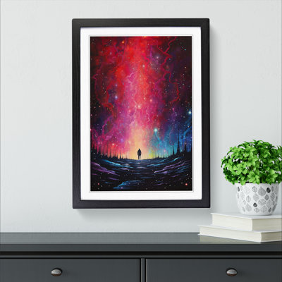 Galaxy Colour Field - Framed Print