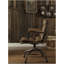 Chaise de bureau en cuir rétro Vintage Whiskey-1277809942