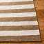 River Reed Hand Woven Dhurrie Striped Area Rug-11102327