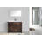 Harger 42'' Single Bathroom Vanity Base Only in Rosewood