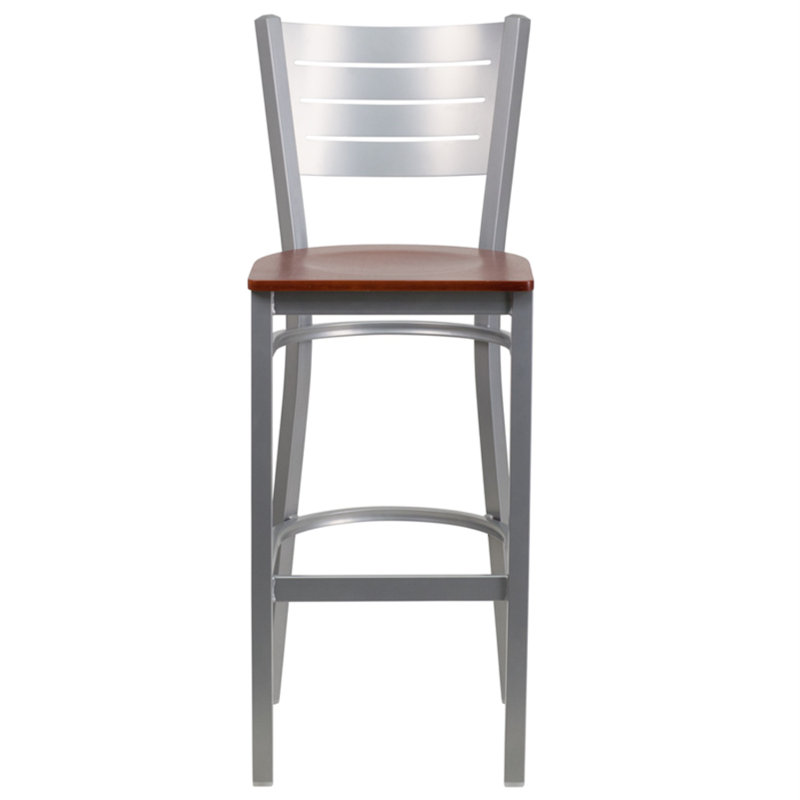 Tabouret de bar Elkton, Cerise, 1