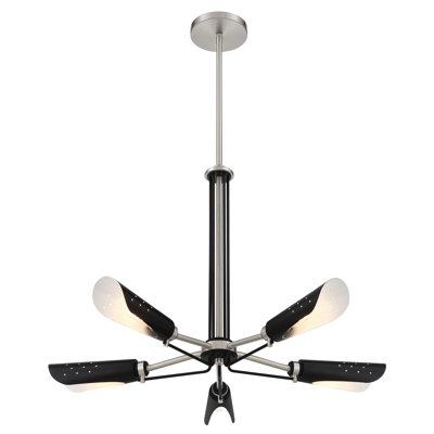 5 - Light Dimmable Sputnik Sphere Chandelier