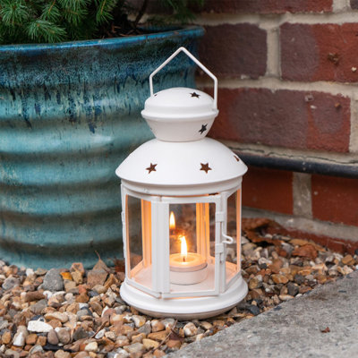 Nicola Spring - Metal Hanging Tealight Lanterns