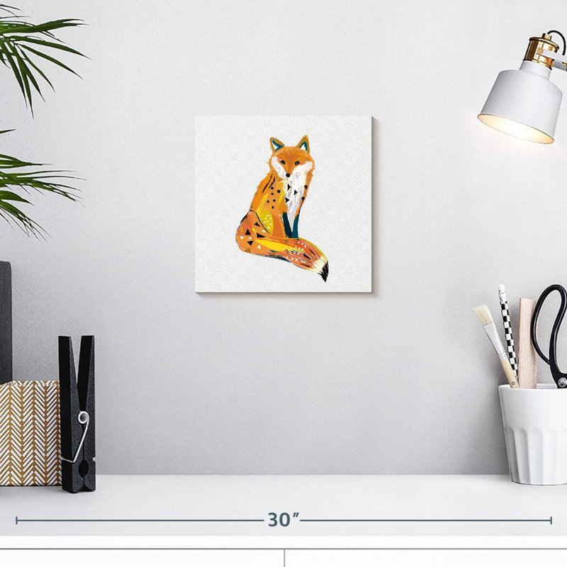 Crowle Trickster Fox, 10" H x 10" W