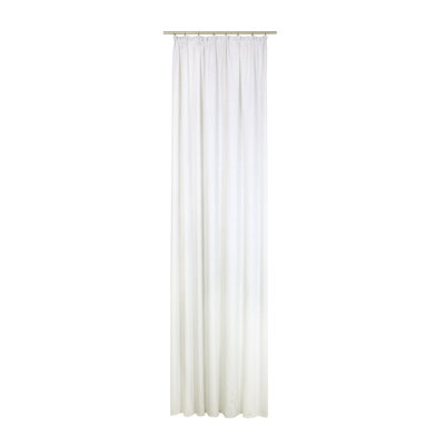 Alderete Pencil Pleat, Single Curtain, opaque