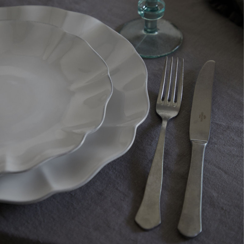 Costa Nova Prado Stainless Steel Flatware Set, Silver