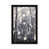 Black Floater Framed