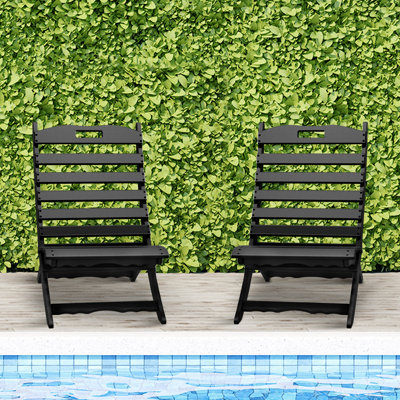 Alexeya Foldable Outdoor Adirondack Chair