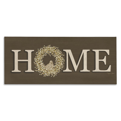 Rustic Seasonal Home Canvas Wall Art by Annie LaPoint