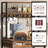Rozel 31.4961'' Steel Standard Baker's Rack with Microwave Compatibility-1134429045