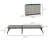 Oatis 183cm Long Reclining Single Chaise