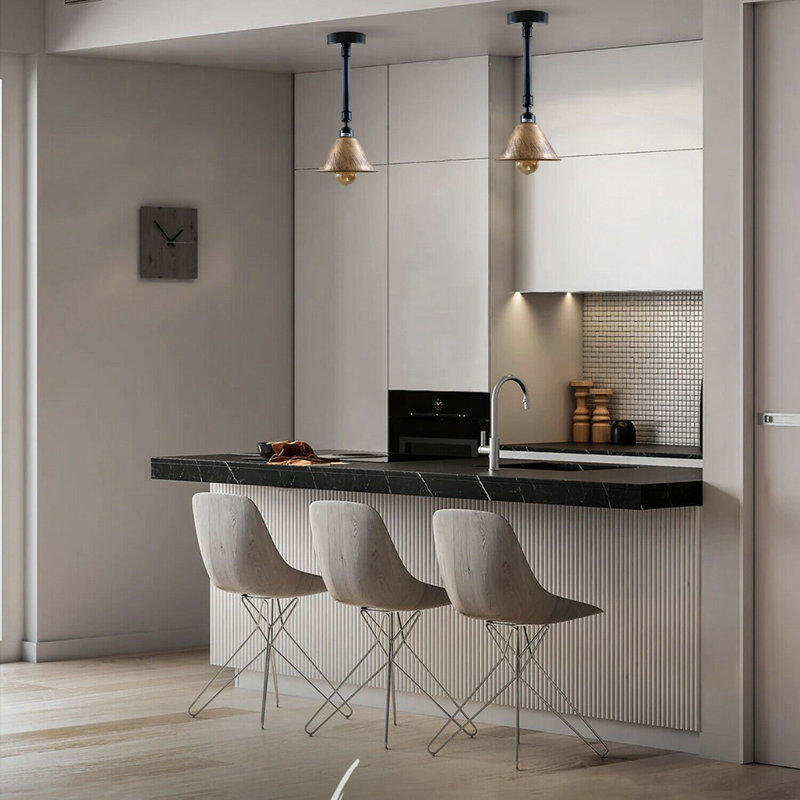Schweiger 1 - Light Black Single Pendant
