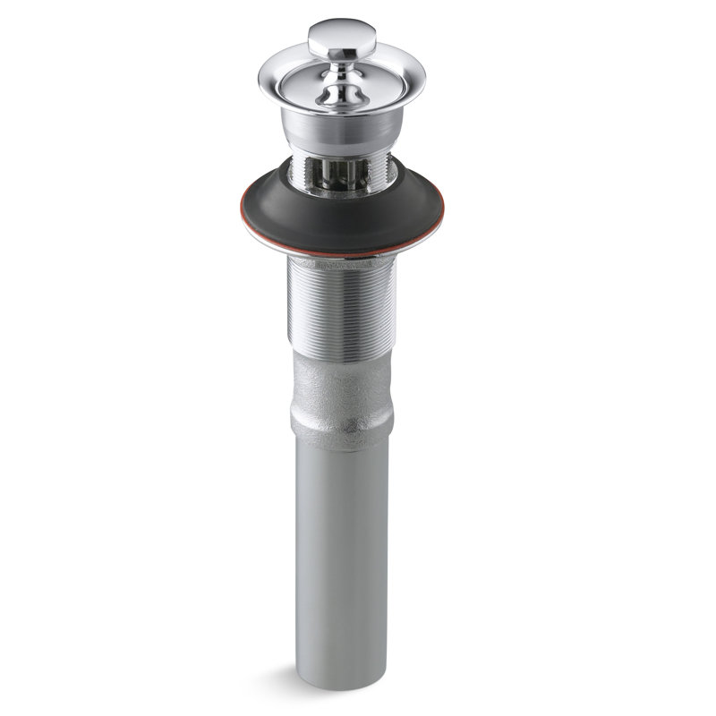 1.25" Lift and turn Tub Drain, Without Overflow, Polished Chrome