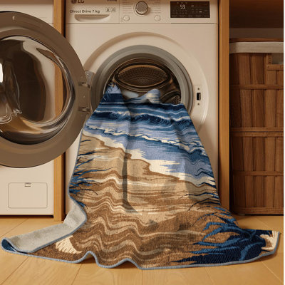  Tapis côtier lavable Twilight Shore