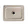 HHK HOME Amuering 5.38'' White Ceramic Rectangular Bathroom Sink
