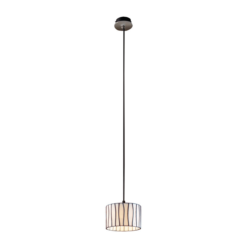 Curvas Pendant, 4.5" H x 5.9" W x 5.9" D