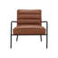 Avari Faux Leather Armchair