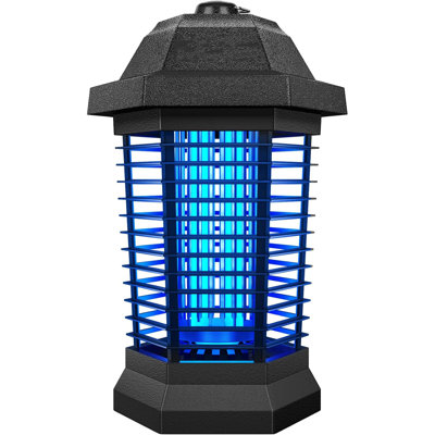 Outdoor Insect Killer,Outdoor Mosquito Killer,Electric Flytrap,Flytrap,Mosquito Killer,3 Claw Plug,Flying Insect Killer Outdoor 90-130V,ABS Plastic Ca