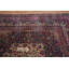Tapis traditionnel antique à teinture végétale 11 x 15