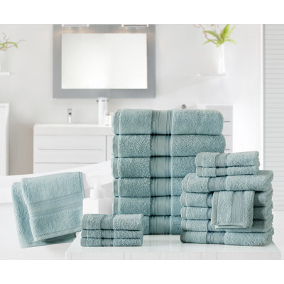18-piece Cotton Towel Set