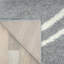 Tapis gris à poils longs Meiko-37255725